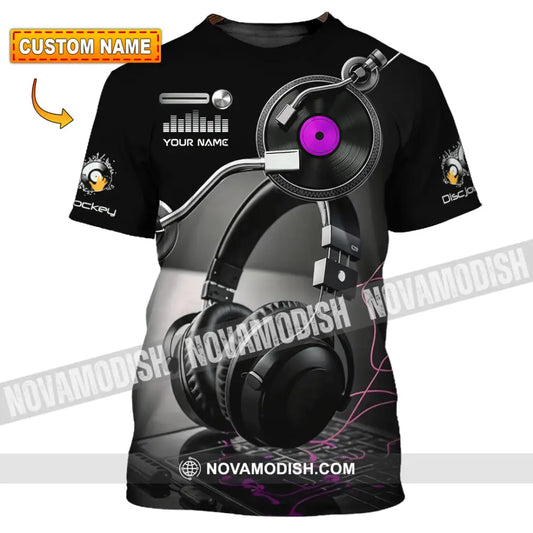 Unisex Shirt - Custom Disc Jockey 3D Shirt T-shirt