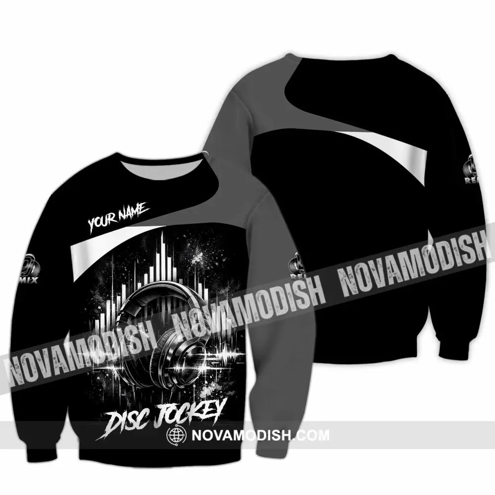 Unisex Shirt - Custom Disc Jockey 3D Shirt - T-shirt
