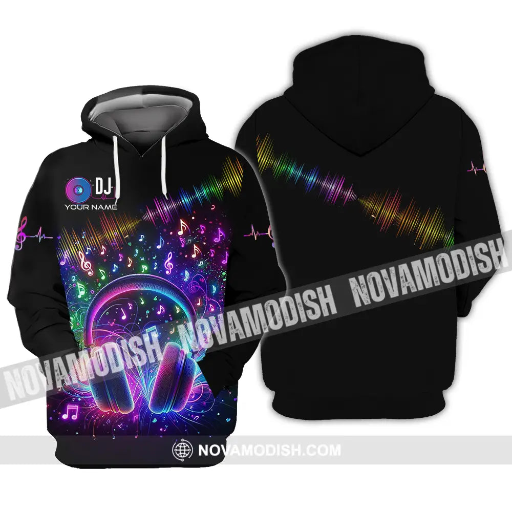 Unisex Shirt - Custom Disc Jockey DJ Shirt Hoodie / S T-shirt