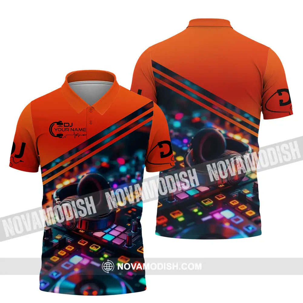 Unisex Shirt - Custom Disc Jockey DJ Shirt Polo Shirt / S T-shirt