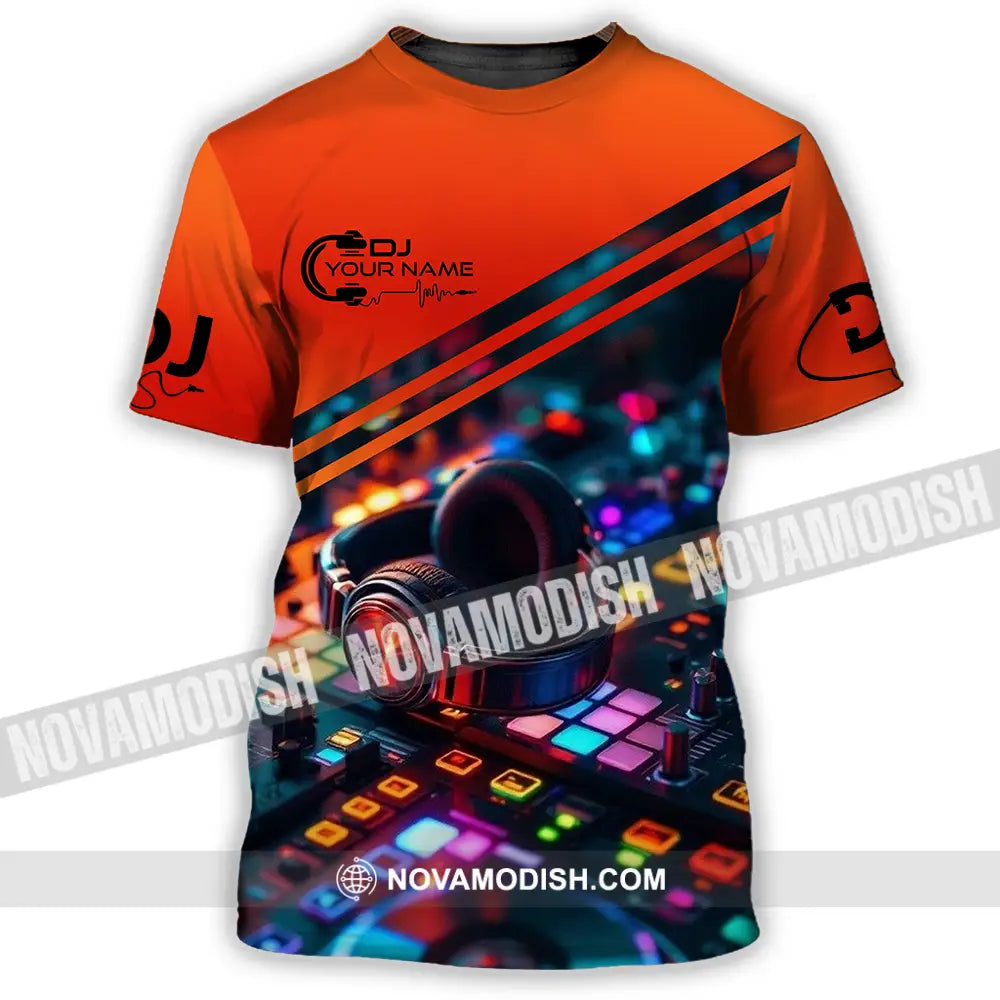 Unisex Shirt - Custom Disc Jockey DJ Shirt T-Shirt / S T-shirt