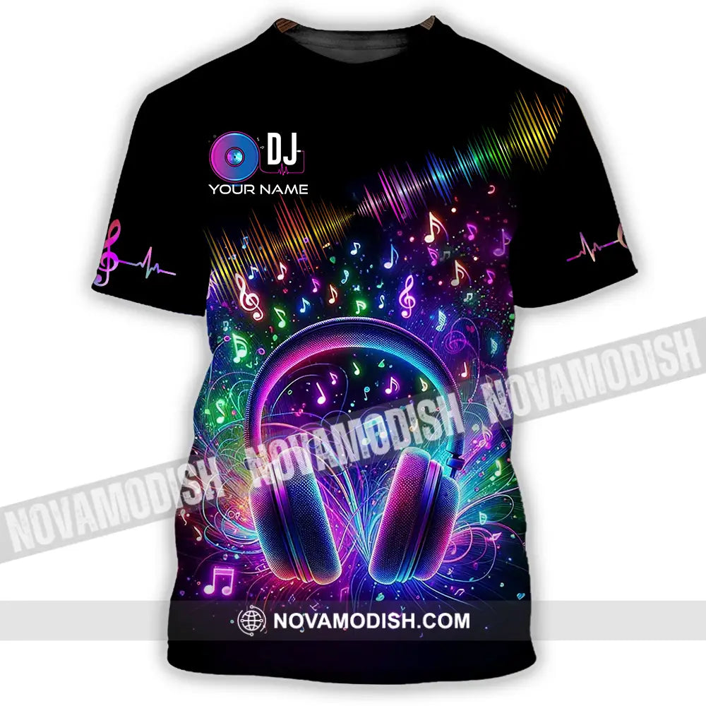 Unisex Shirt - Custom Disc Jockey DJ Shirt T-Shirt / S T-shirt