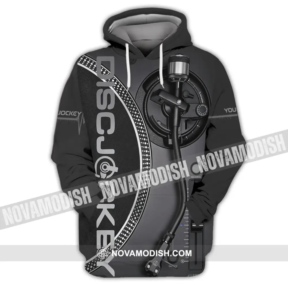 Unisex Shirt - Custom Disc Jockey Shirt - Hoodie / S - T-shirt