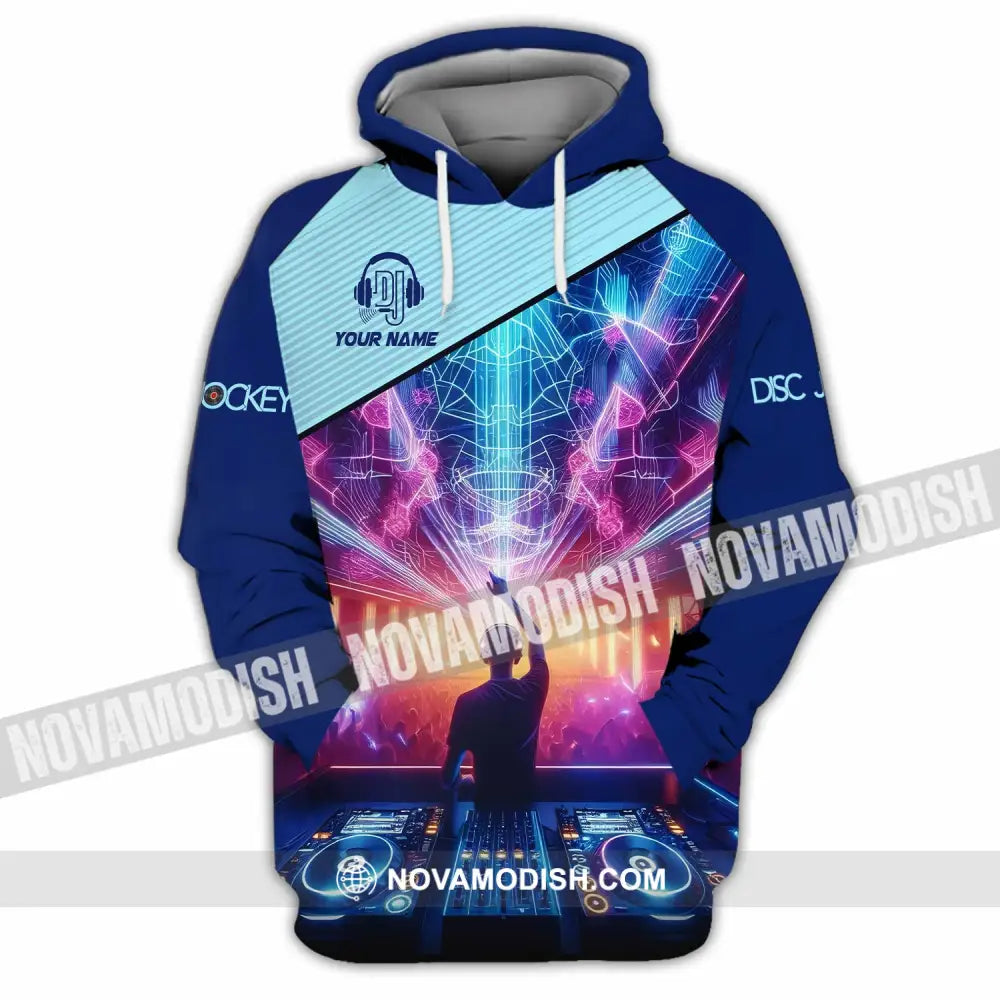 Unisex Shirt - Custom Disc Jockey Shirt Hoodie / S T-shirt