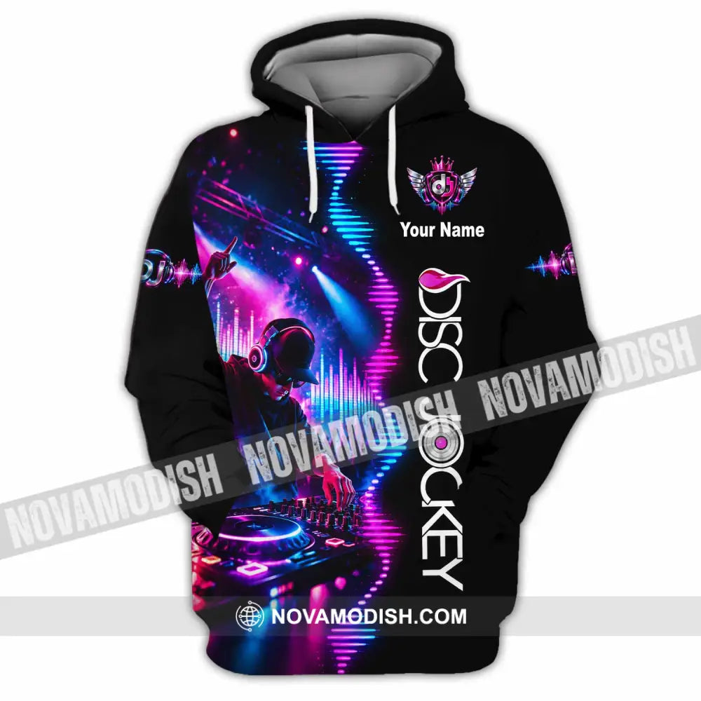 Unisex Shirt - Custom Disc Jockey Shirt - Hoodie / S - T-shirt