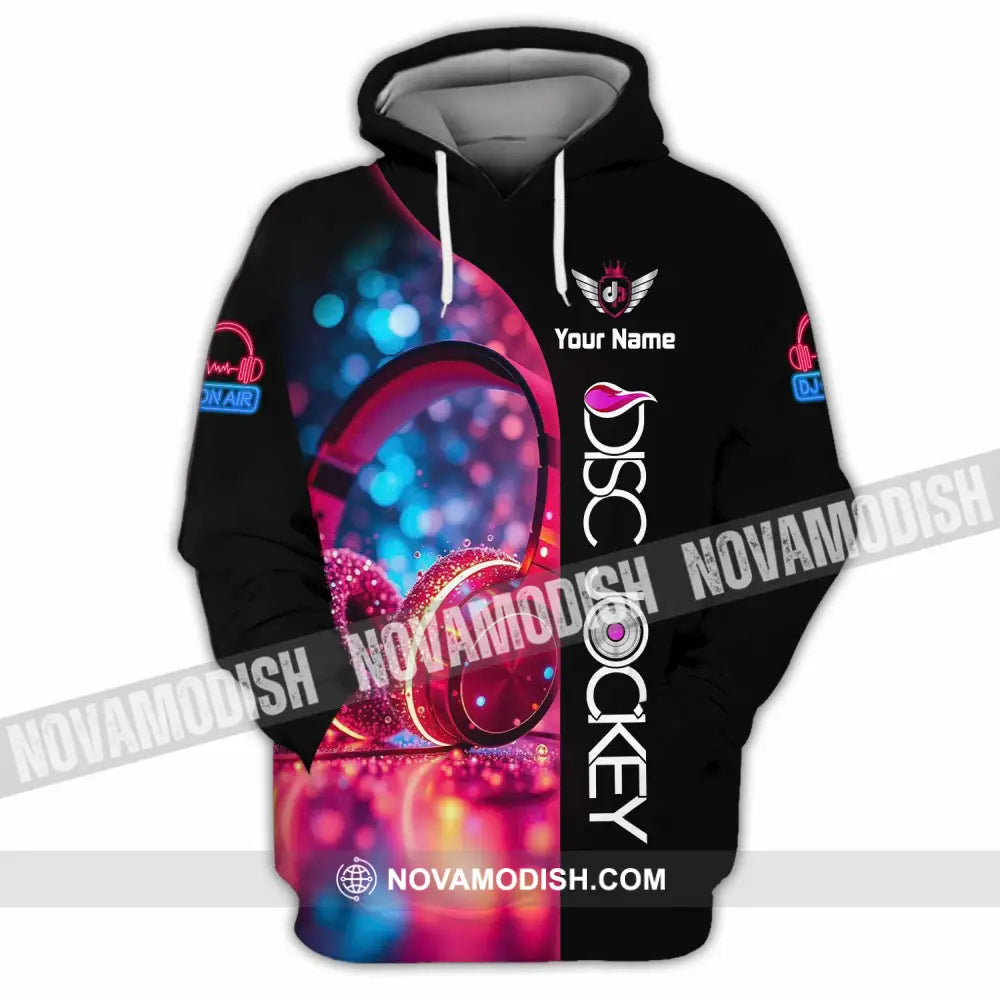 Unisex Shirt - Custom Disc Jockey Shirt - Hoodie / S - T-shirt