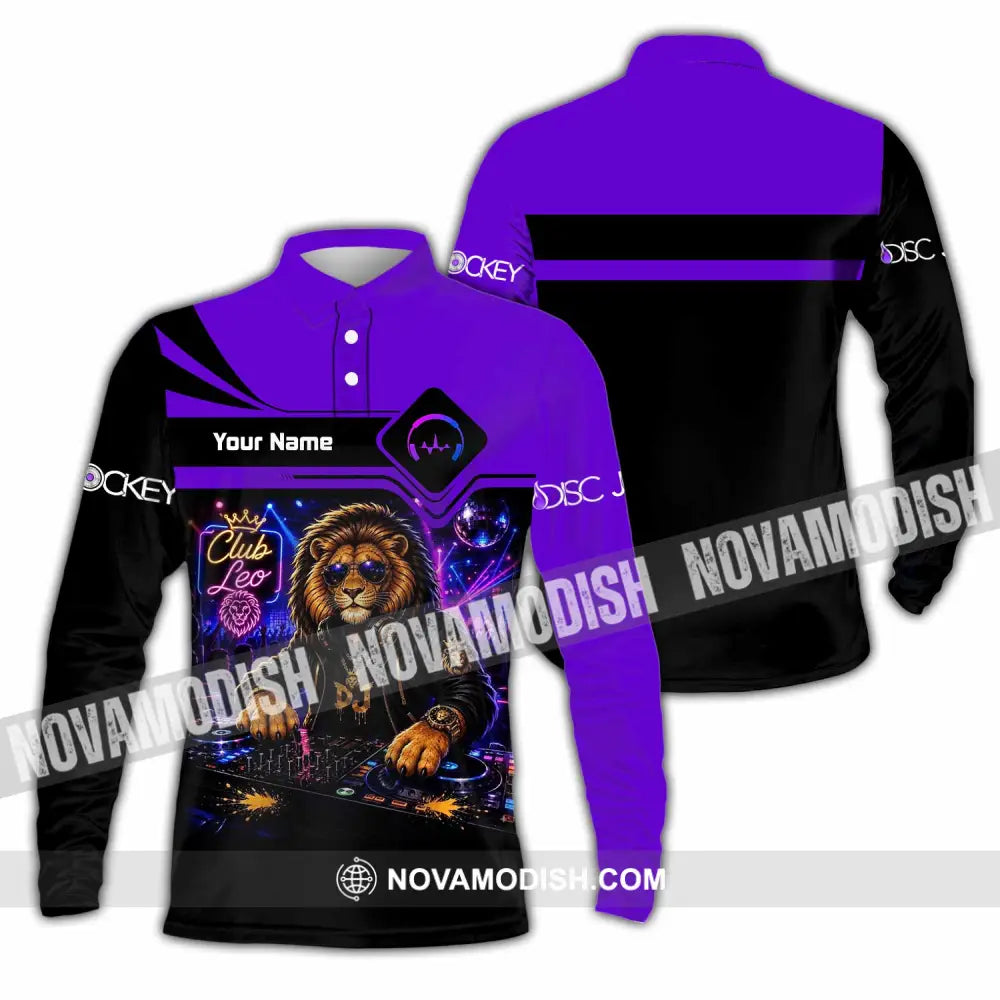 Unisex Shirt - Custom Disc Jockey Shirt - Long Sleeve Polo / S - T-shirt
