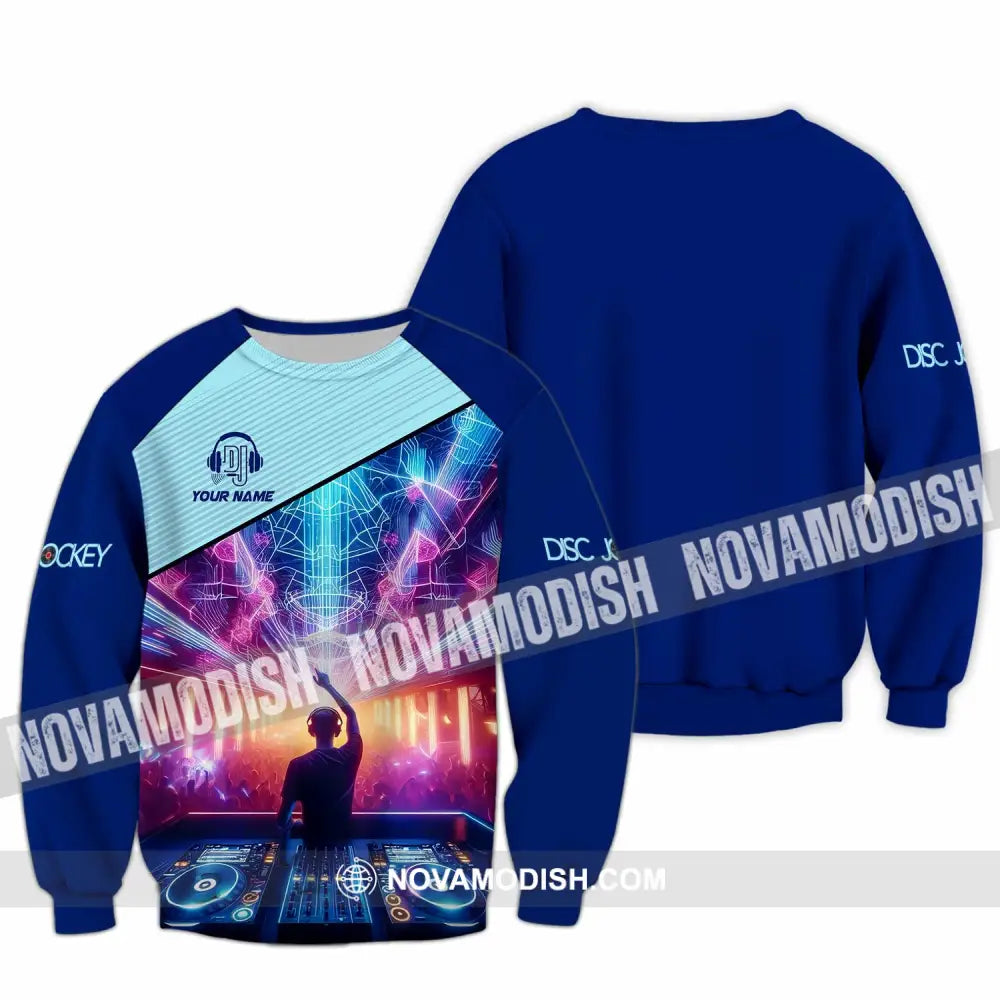 Unisex Shirt - Custom Disc Jockey Shirt Long Sleeve / S T-shirt