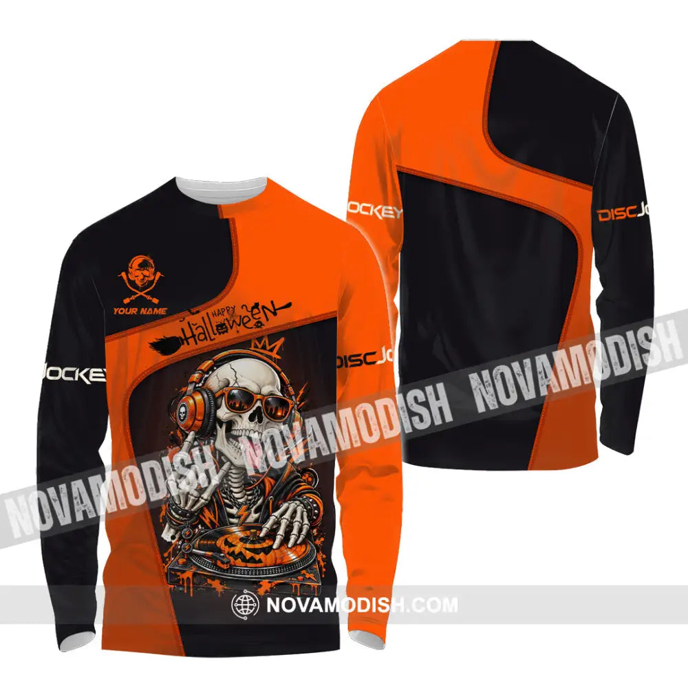 Unisex Shirt - Custom Disc Jockey Shirt - Long Sleeve Shirt / S - T-shirt