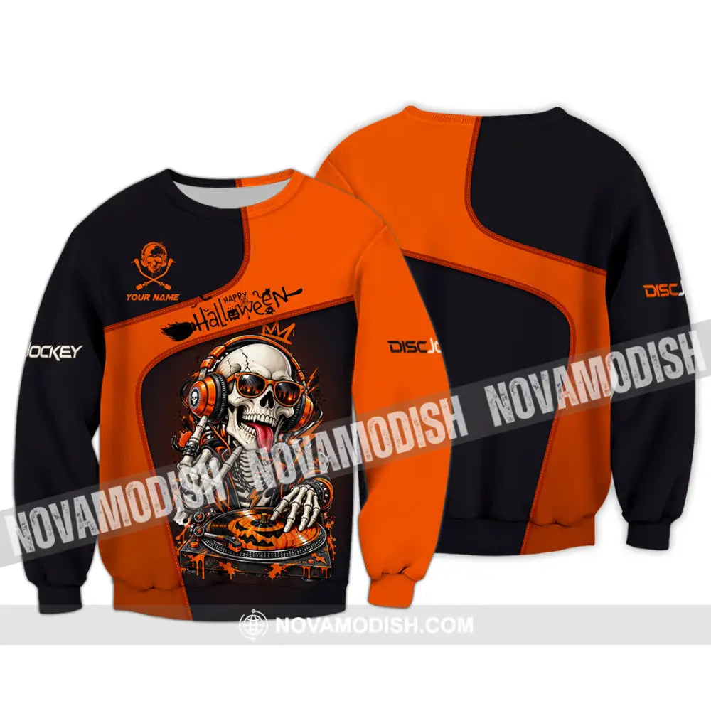 Unisex Shirt - Custom Disc Jockey Shirt - Long Sleeve / S - T-shirt