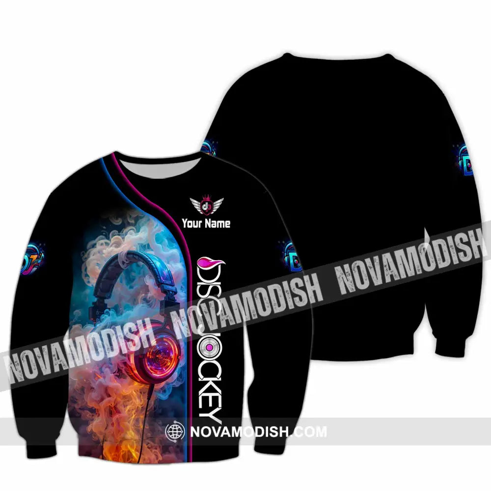 Unisex Shirt - Custom Disc Jockey Shirt - Long Sleeve / S - T-shirt