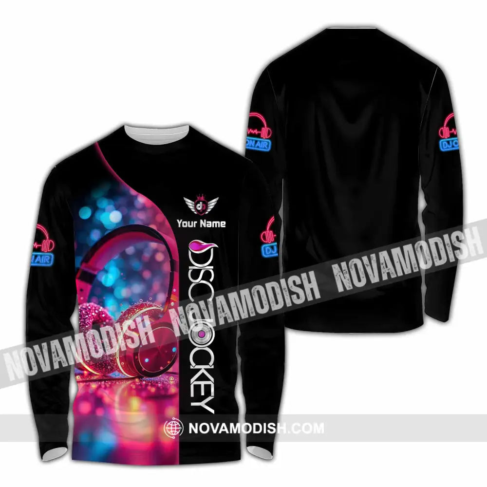 Unisex Shirt - Custom Disc Jockey Shirt - Long Sleeve Shirt / S - T-shirt