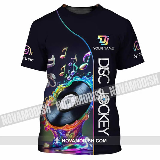 Unisex Shirt - Custom Disc Jockey Lover Shirt T-Shirt / S T-shirt