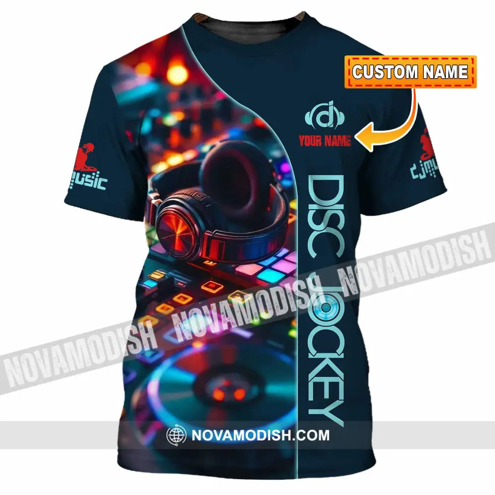 Unisex Shirt - Custom Disc Jockey Party Shirt T-shirt