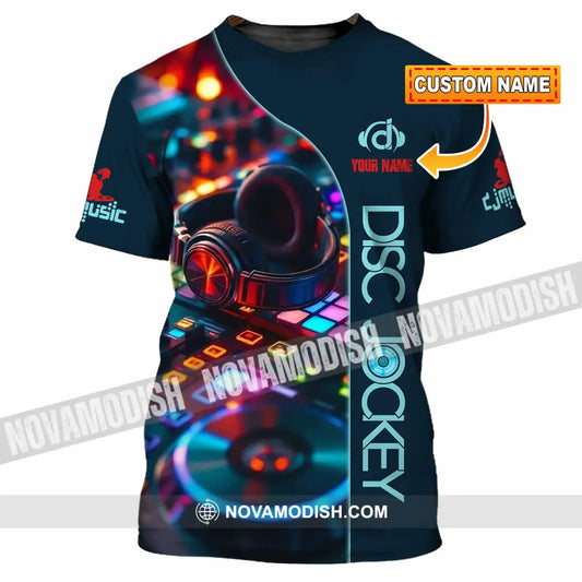 Unisex Shirt - Custom Disc Jockey Party Shirt T-shirt