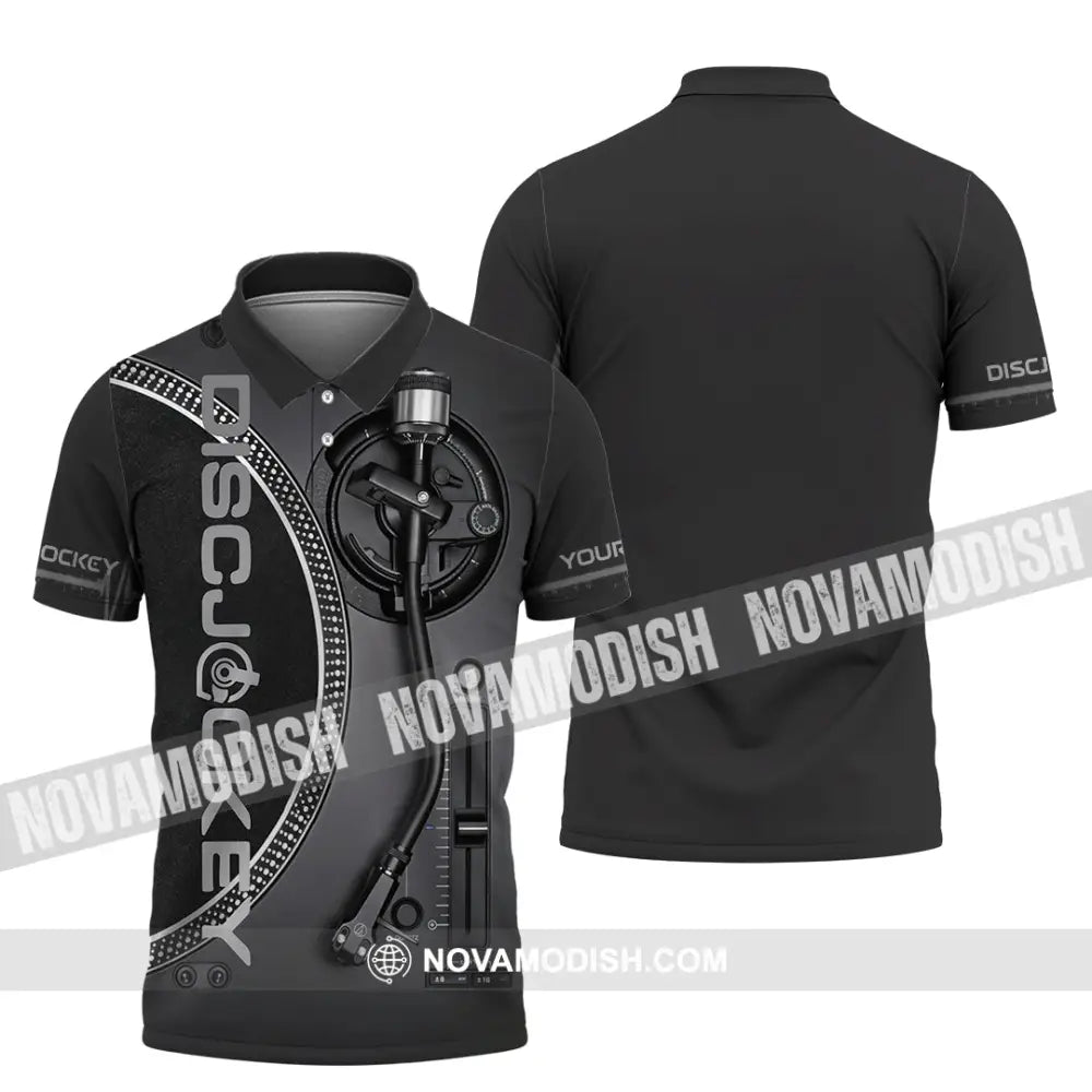 Unisex Shirt - Custom Disc Jockey Shirt - Polo Shirt / S - T-shirt