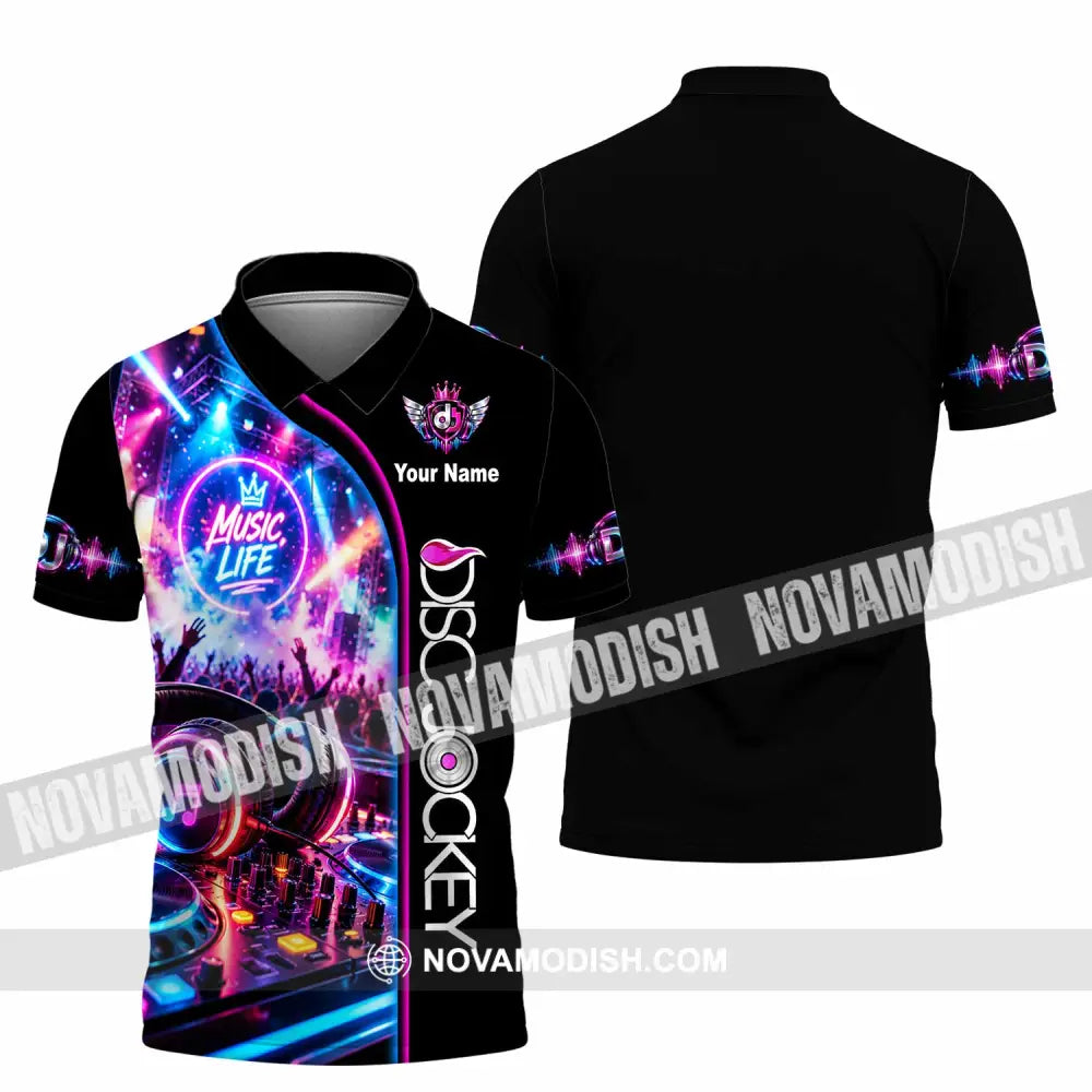Unisex Shirt - Custom Disc Jockey Shirt - Polo Shirt / S - T-shirt