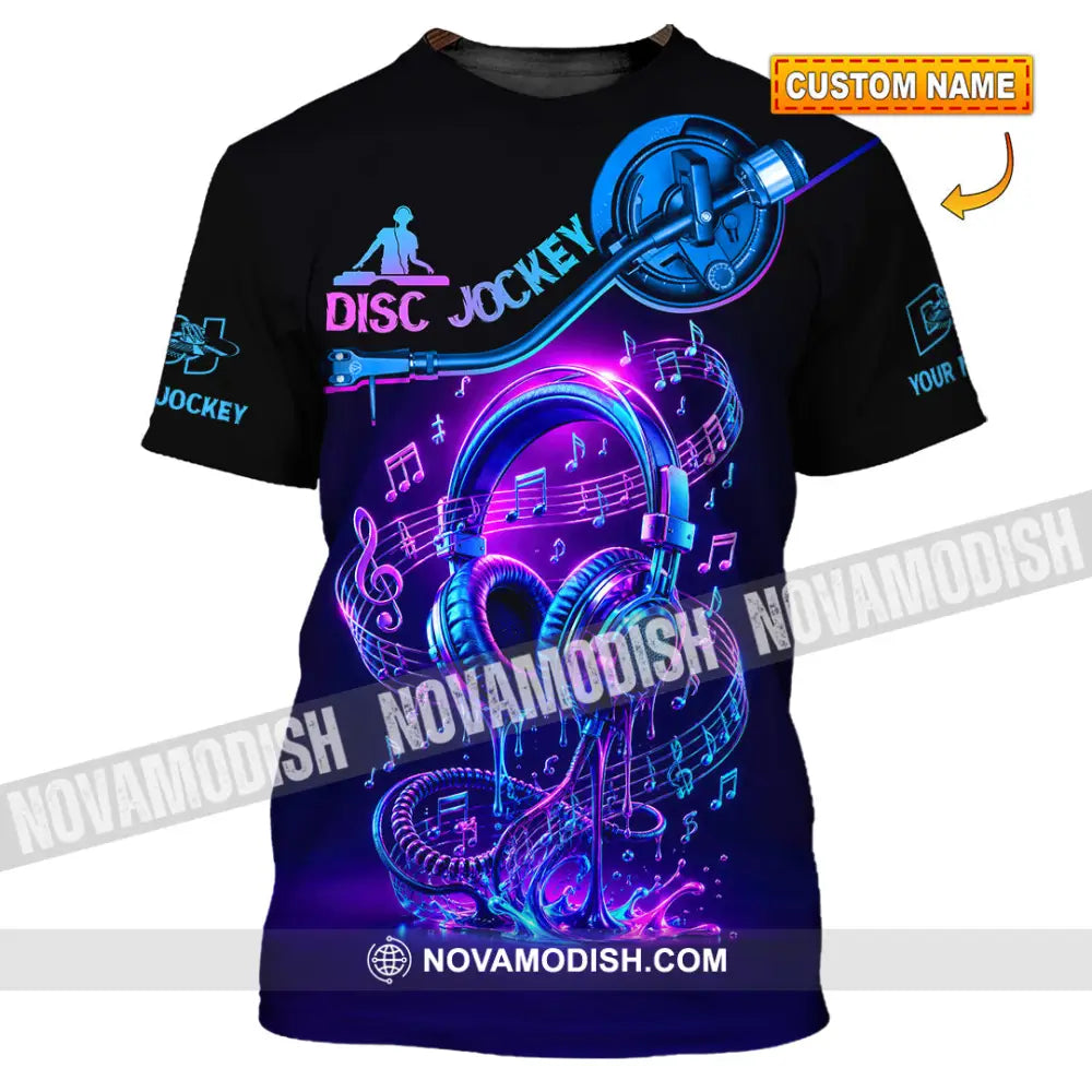 Unisex Shirt - Custom Disc Jockey Shirt - T-shirt