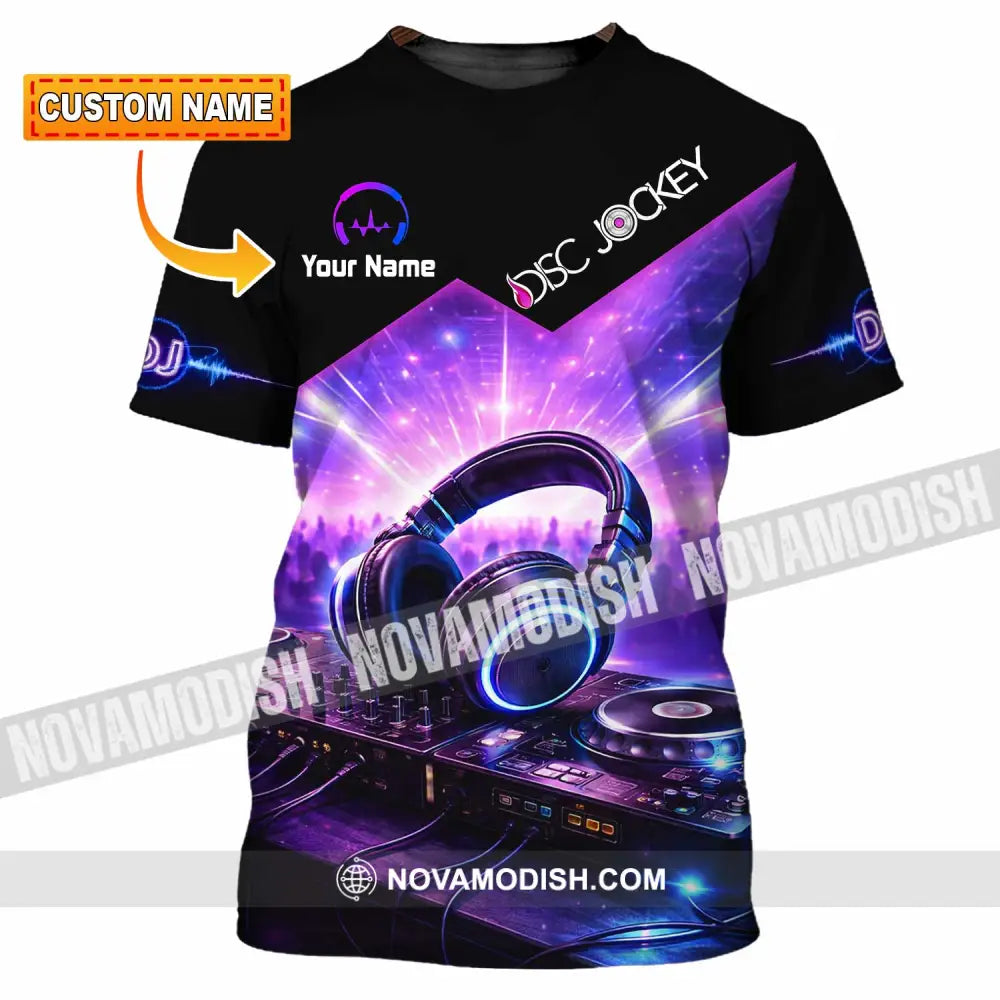 Unisex Shirt - Custom Disc Jockey Shirt - T-shirt