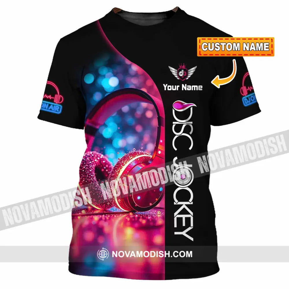 Unisex Shirt - Custom Disc Jockey Shirt - T-shirt