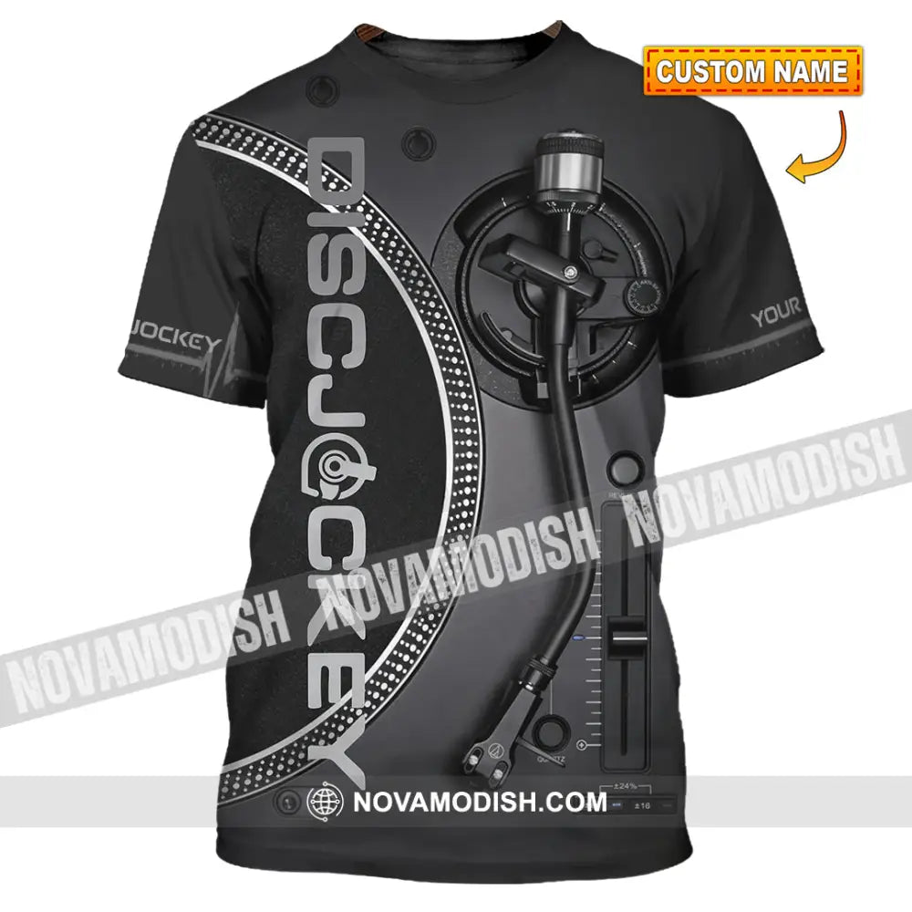 Unisex Shirt - Custom Disc Jockey Shirt - T-shirt