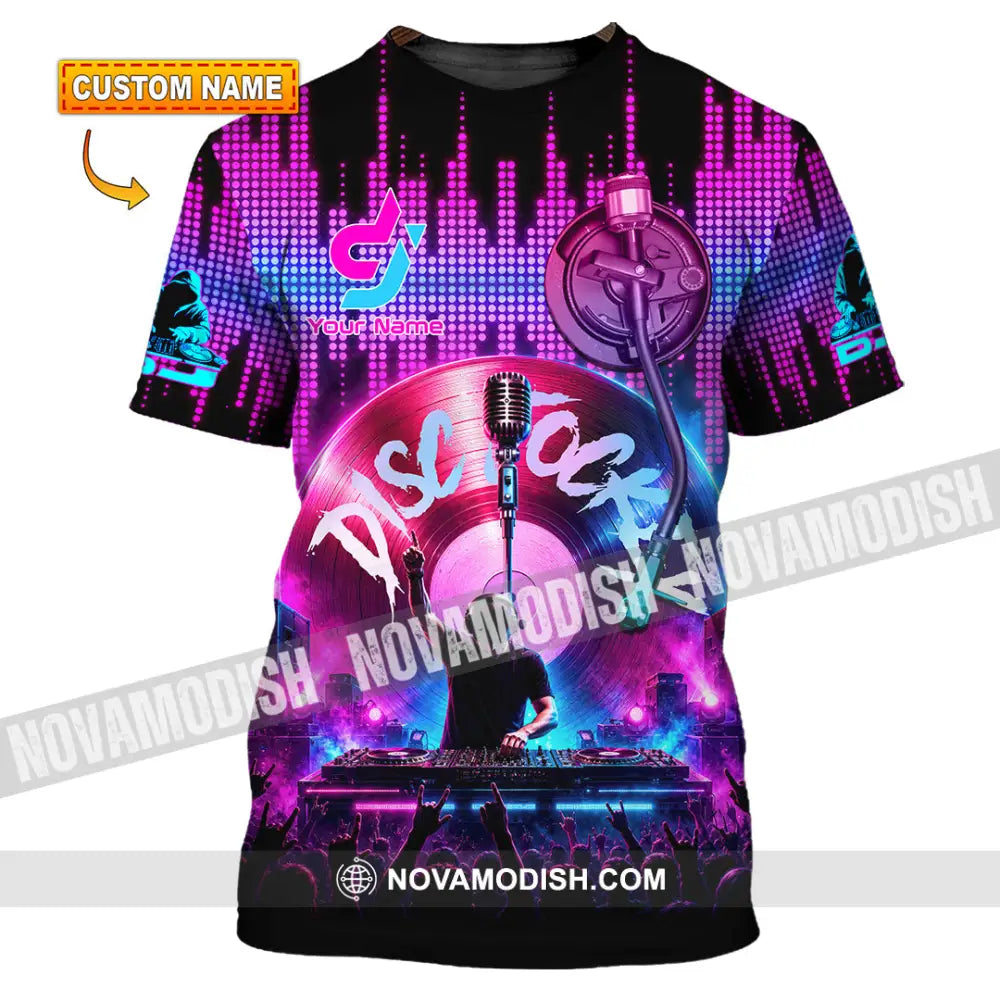 Unisex Shirt - Custom Disc Jockey Shirt - T-shirt