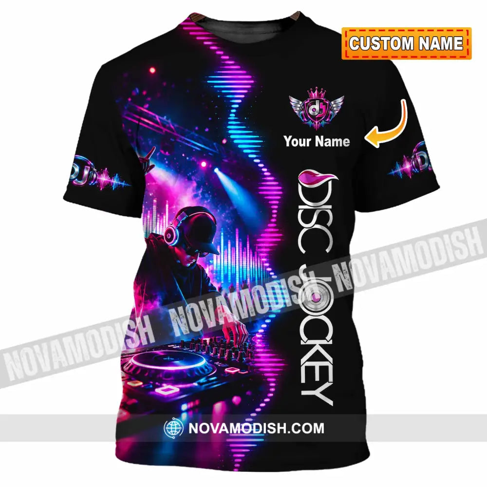 Unisex Shirt - Custom Disc Jockey Shirt - T-shirt