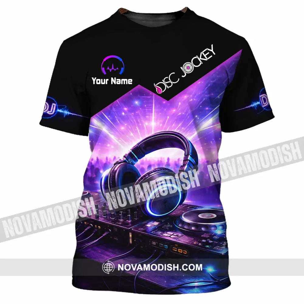 Unisex Shirt - Custom Disc Jockey Shirt - T-Shirt / S - T-shirt