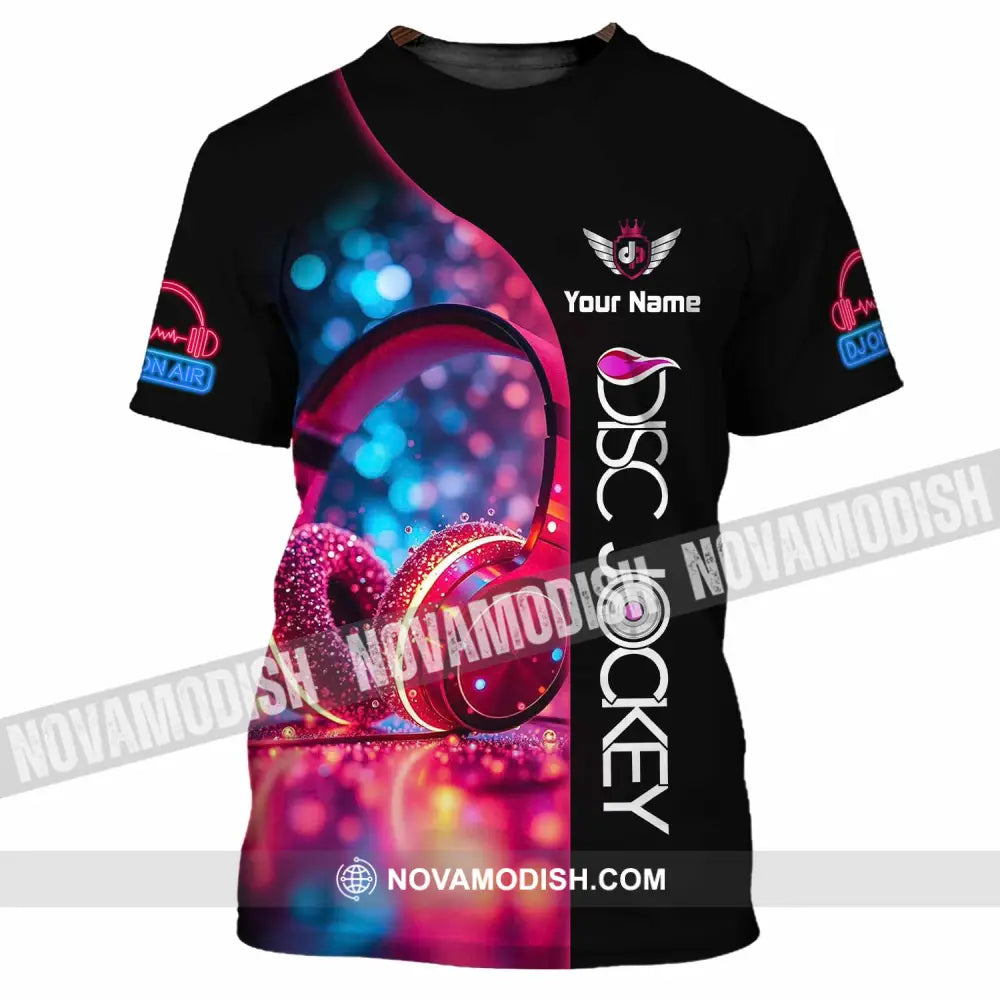 Unisex Shirt - Custom Disc Jockey Shirt - T-Shirt / S - T-shirt