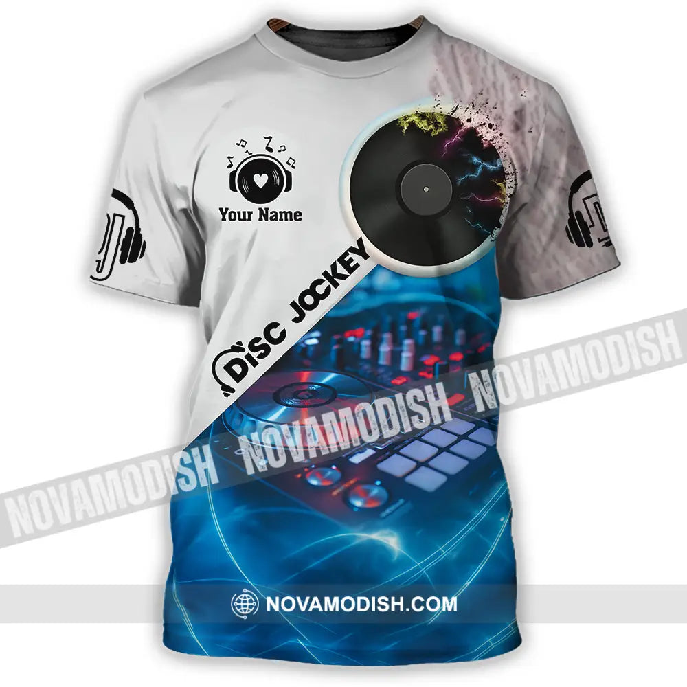 Unisex Shirt - Custom Disc Jockey Shirt T-Shirt / S T-shirt