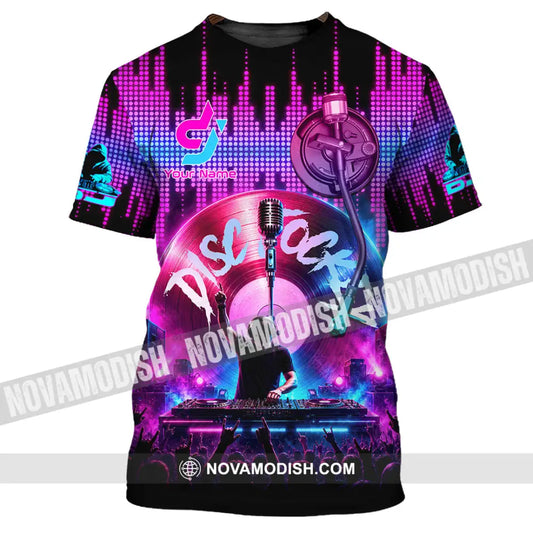 Unisex Shirt - Custom Disc Jockey Shirt - T-Shirt / S - T-shirt