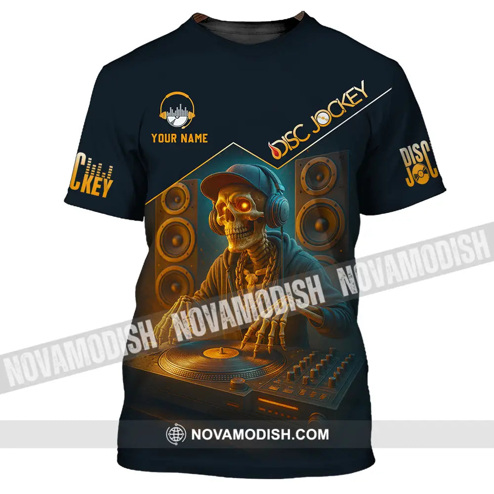 Unisex Shirt - Custom Disc Jockey Shirt T-Shirt / S T-shirt