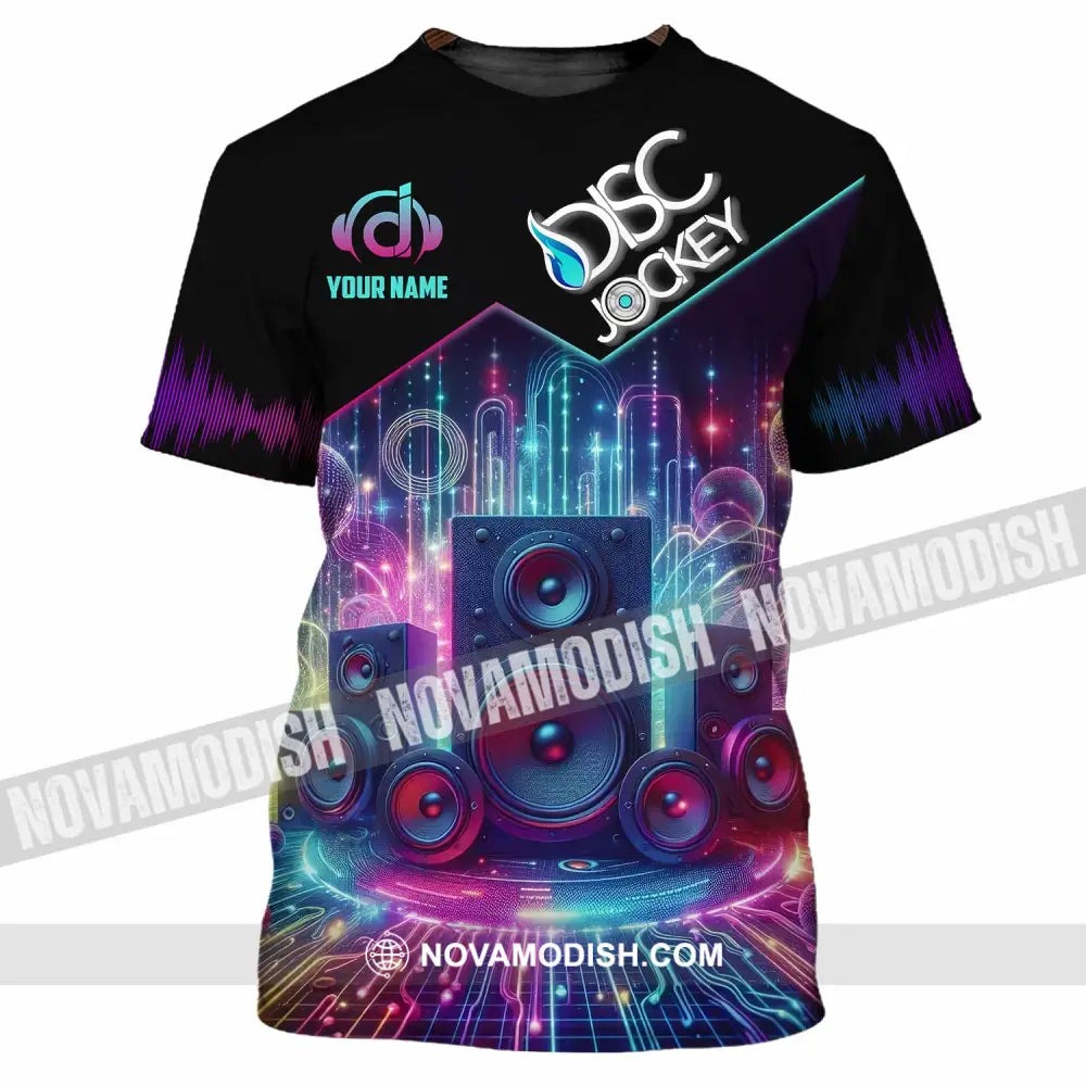 Unisex Shirt - Custom Disc Jockey Shirt T-Shirt / S T-shirt