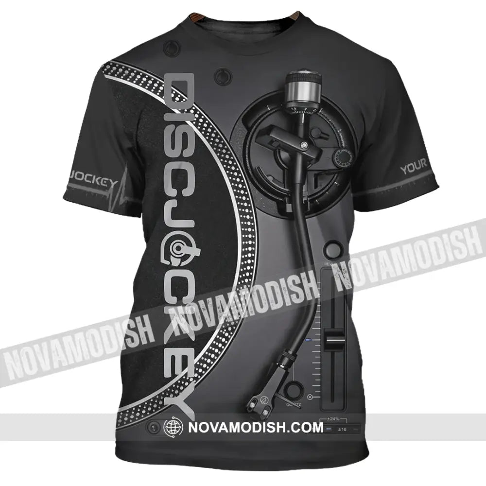 Unisex Shirt - Custom Disc Jockey Shirt - T-Shirt / S - T-shirt