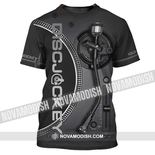 Unisex Shirt - Custom Disc Jockey Shirt - T-Shirt / S - T-shirt