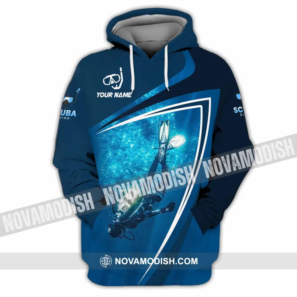 Unisex Shirt - Custom Diving 3D Shirt Hoodie / S T-shirt