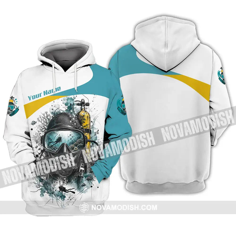 Unisex Shirt - Custom Diving Shirt - Hoodie / S - T-shirt