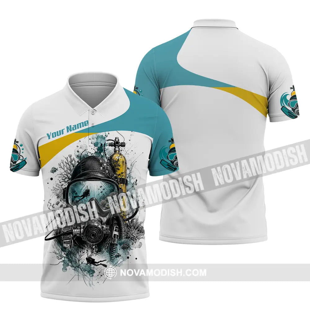 Unisex Shirt - Custom Diving Shirt - Polo Shirt / S - T-shirt