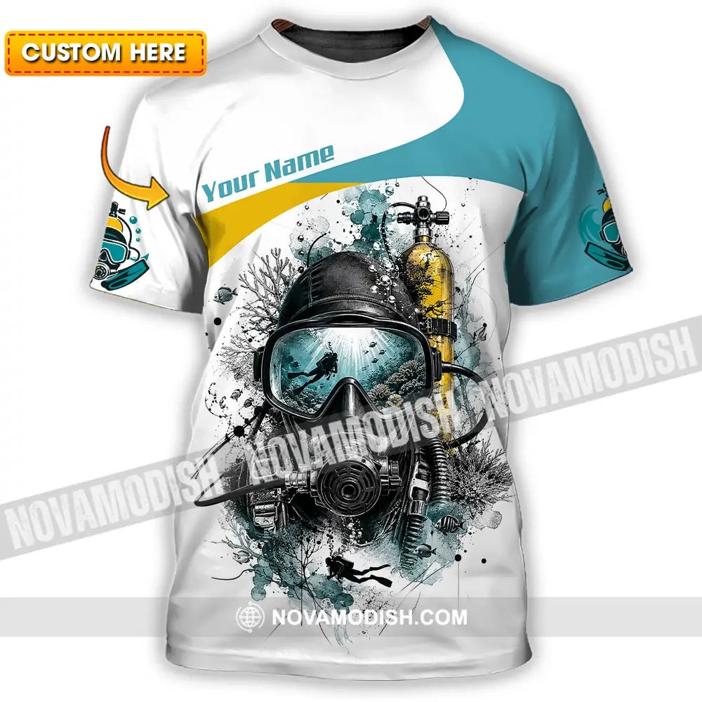 Unisex Shirt - Custom Diving Shirt - T-shirt