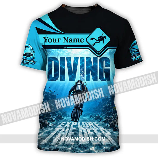 Unisex Shirt - Custom Diving Shirt - T-Shirt / S - T-shirt