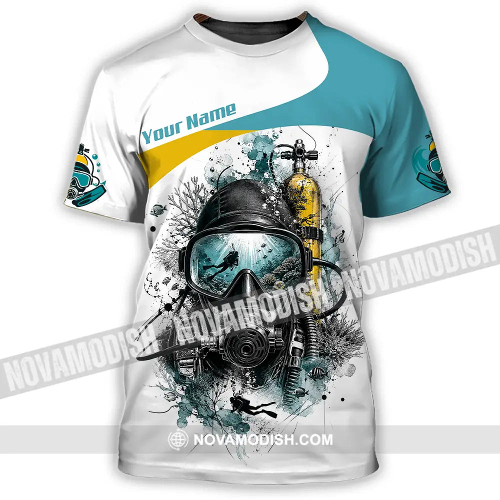 Unisex Shirt - Custom Diving Shirt - T-Shirt / S - T-shirt
