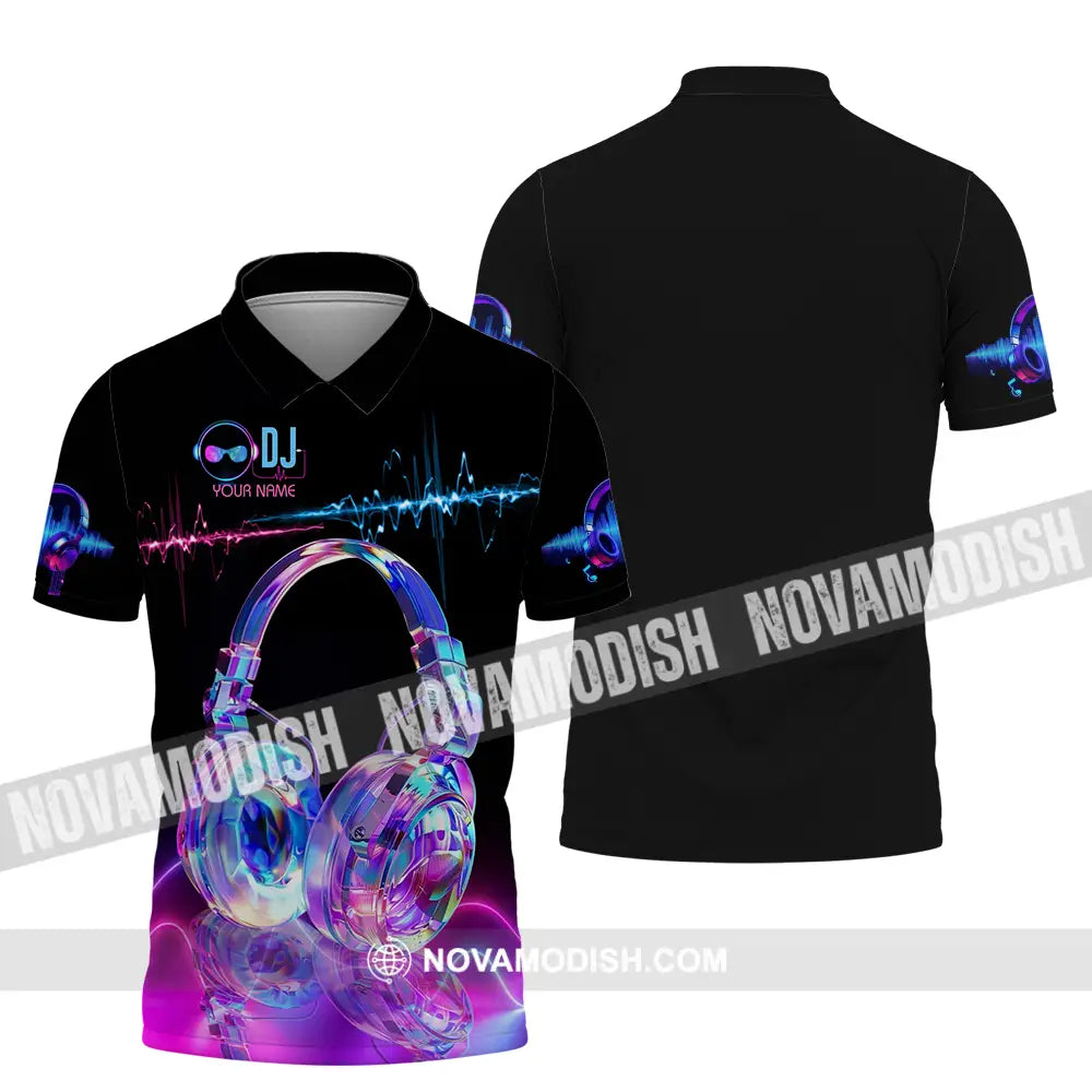 Unisex Shirt - Custom DJ 3D Shirt Polo Shirt / S T-shirt