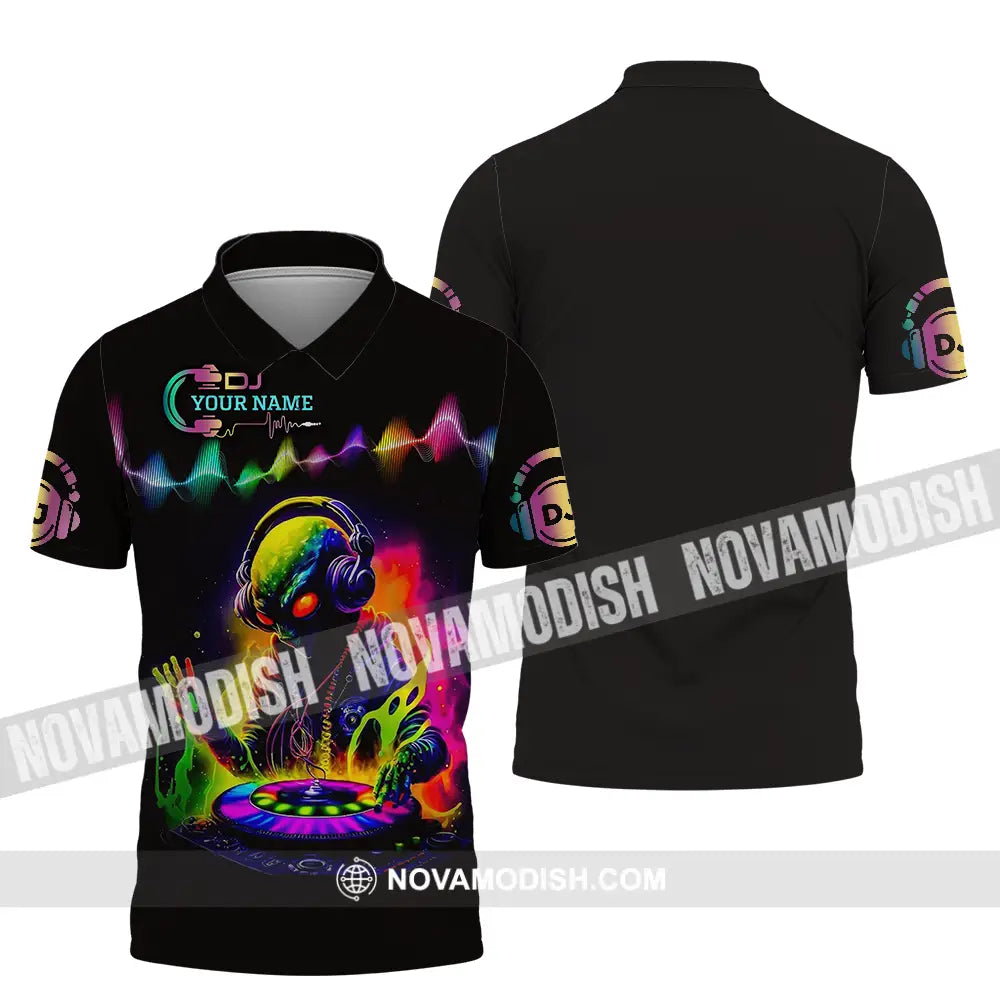 Unisex Shirt - Custom DJ 3D Shirt Polo Shirt / S T-shirt