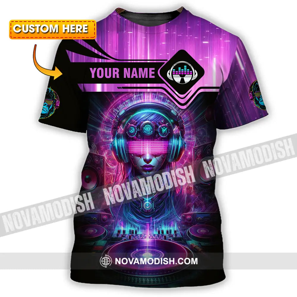 Unisex Shirt - Custom DJ 3D Shirt T-shirt