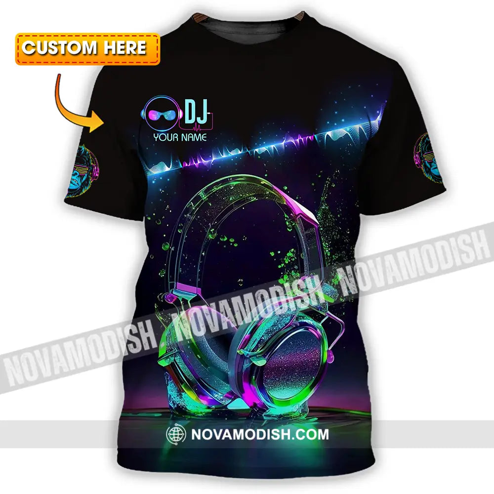 Unisex Shirt - Custom DJ 3D Shirt T-shirt