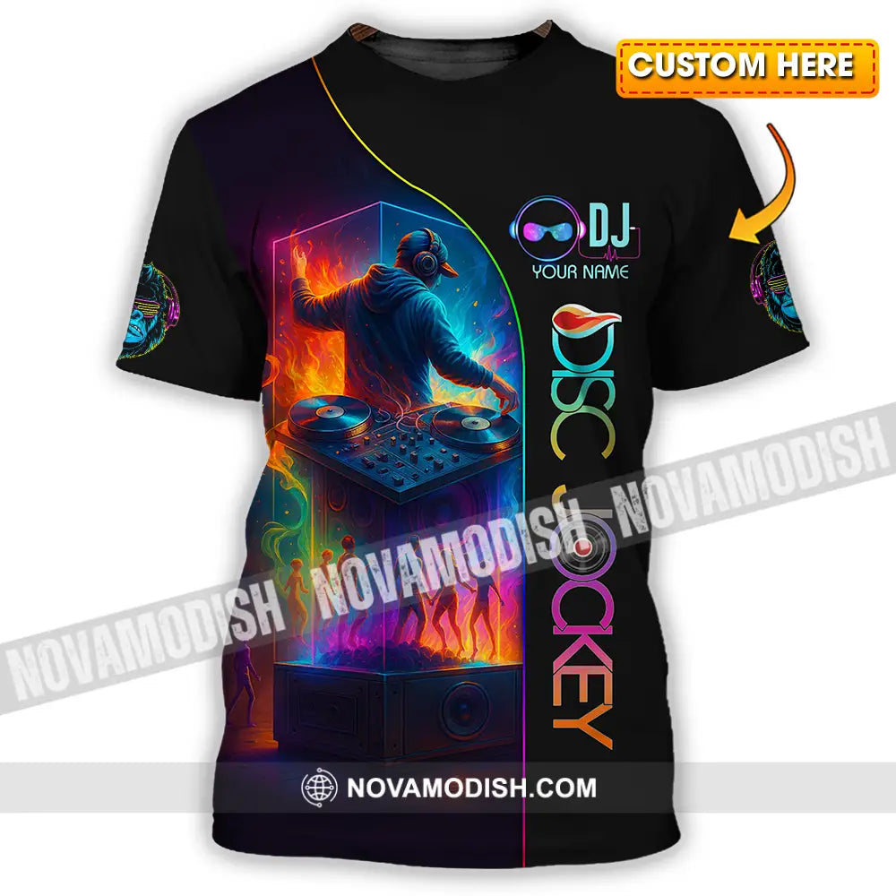 Unisex Shirt - Custom DJ 3D Shirt T-shirt