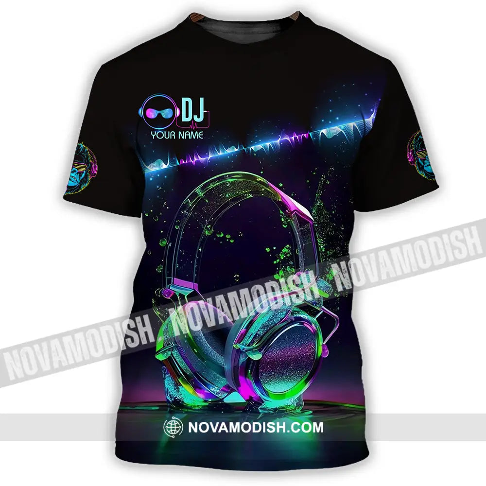 Unisex Shirt - Custom DJ 3D Shirt T-Shirt / S T-shirt
