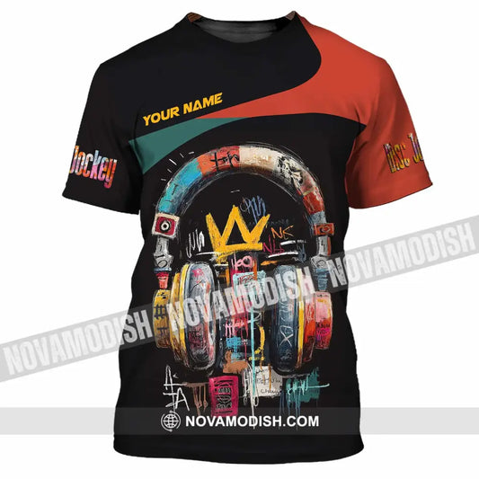 Unisex Shirt - Custom DJ 3D Shirt T-Shirt / S T-shirt