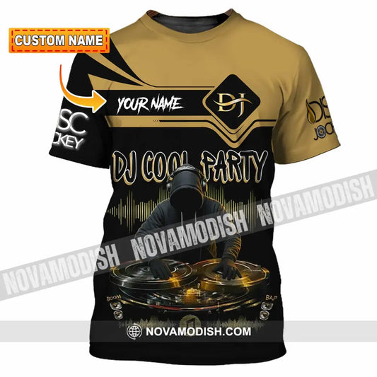 Unisex Shirt - Custom DJ Cool Party 3D Shirt T-shirt