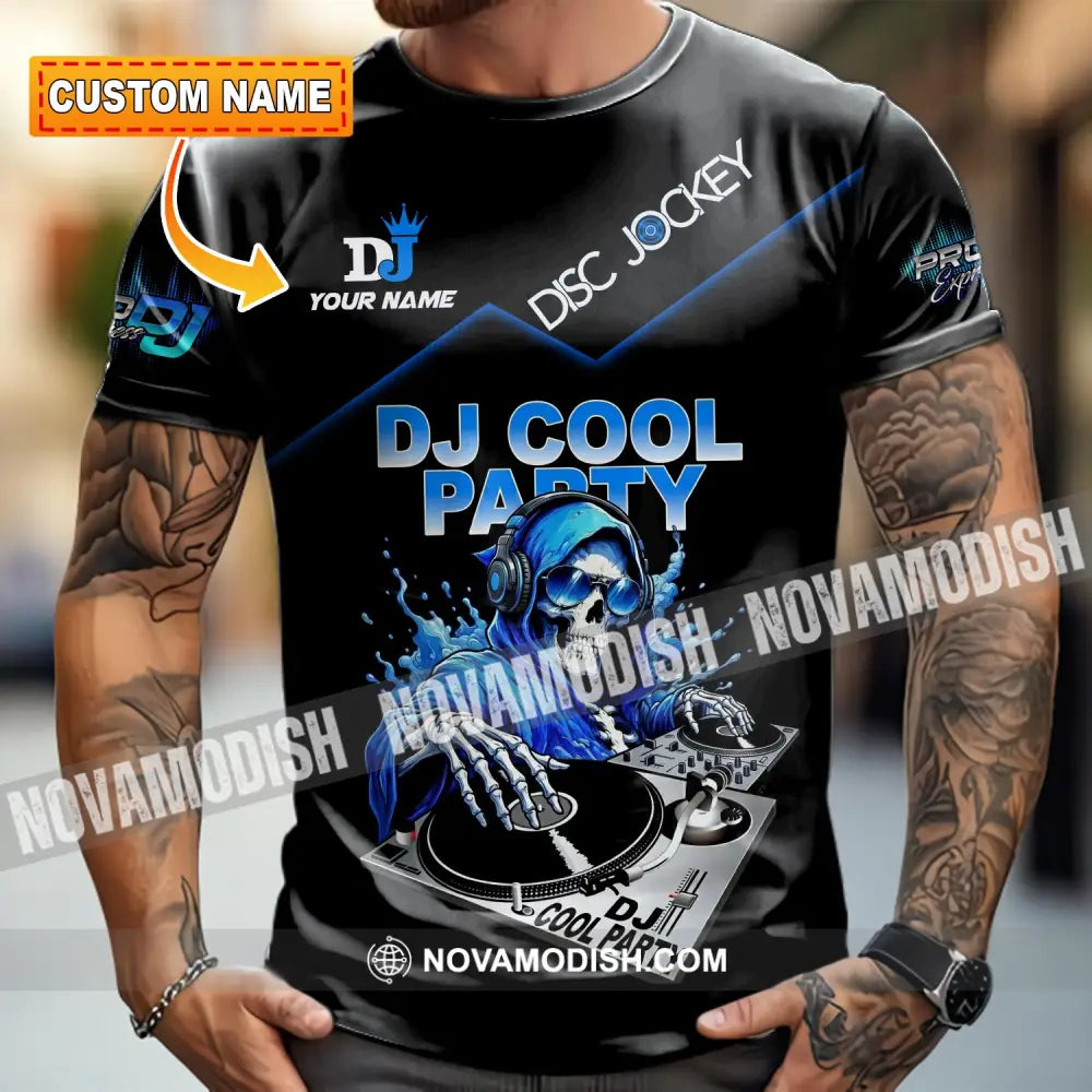 Unisex Shirt - Custom DJ Cool Party 3D Shirt T-shirt
